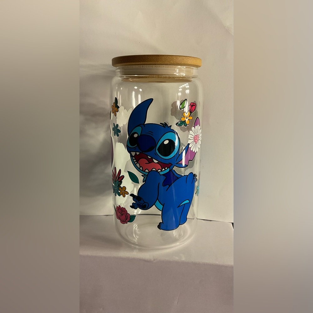 16oz glass cup